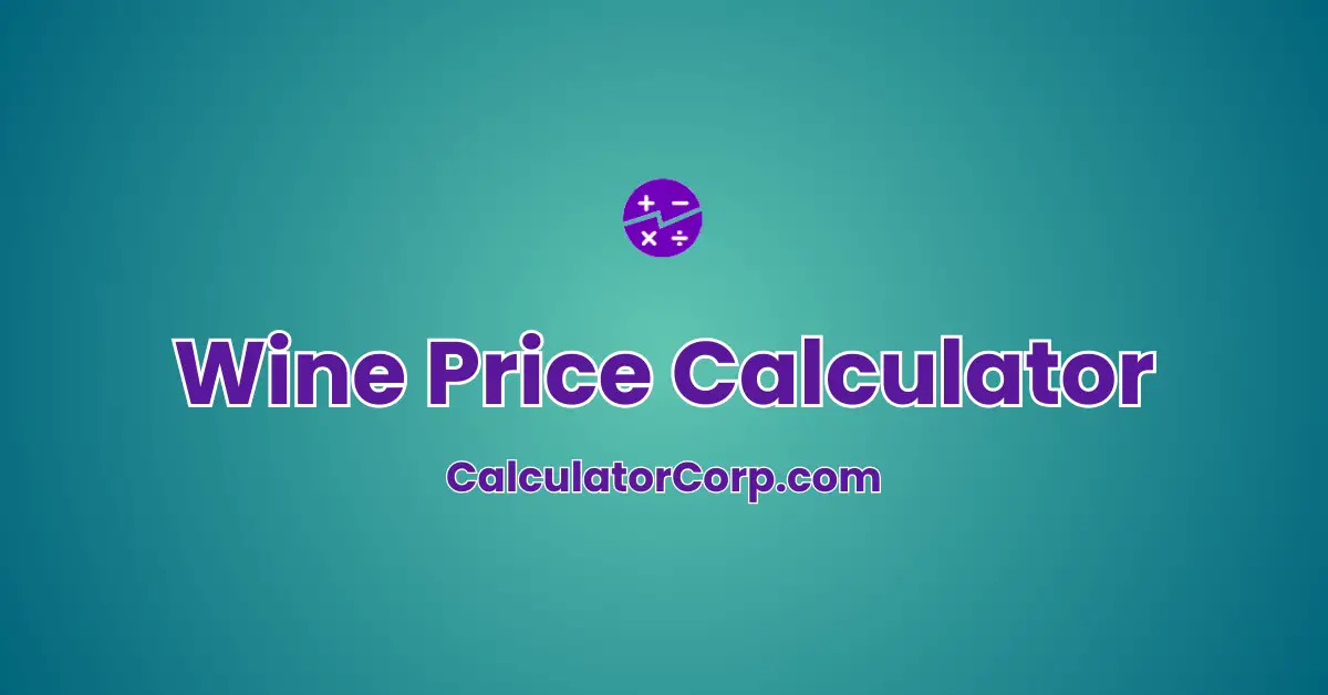 Wine Price Calculator