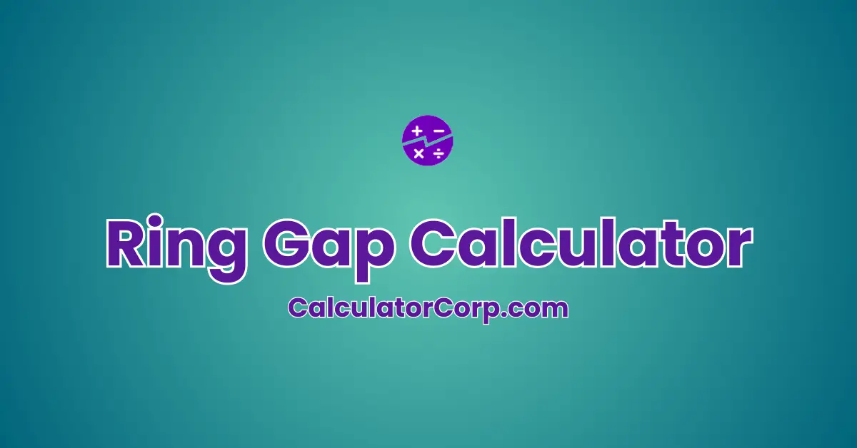 Ring Gap Calculator