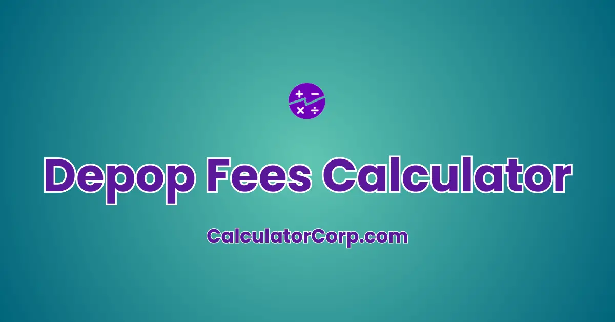 Depop Fees Calculator