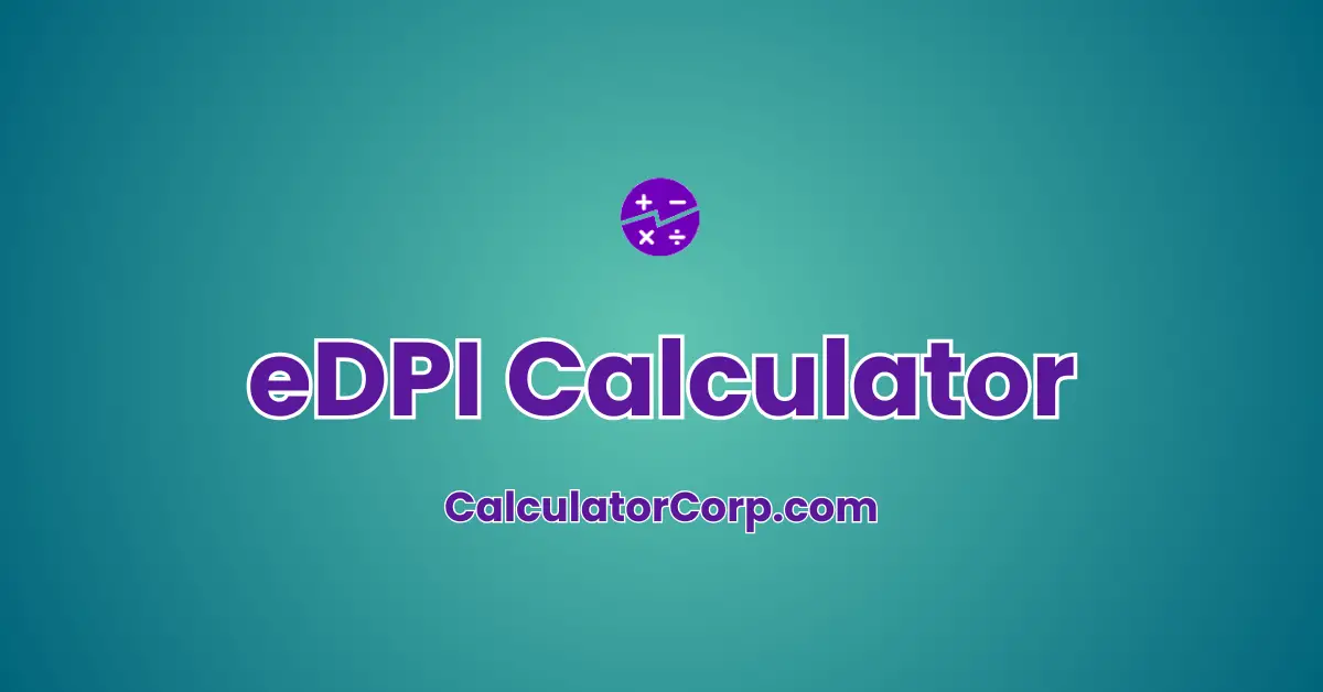 eDPI Calculator