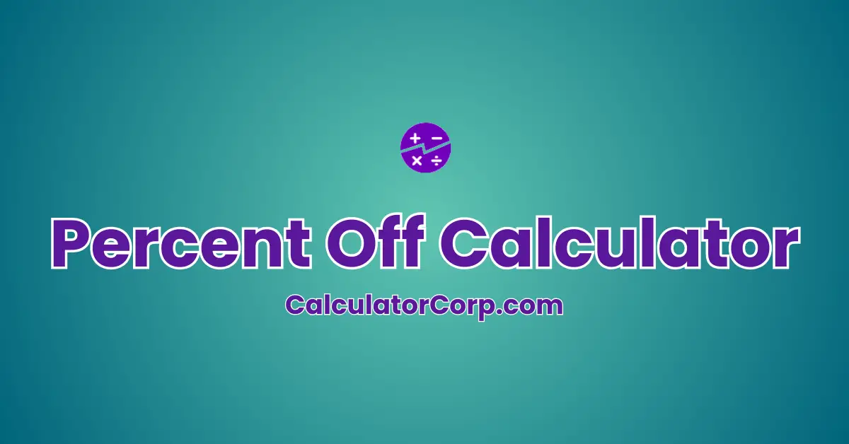 Percent Off Calculator