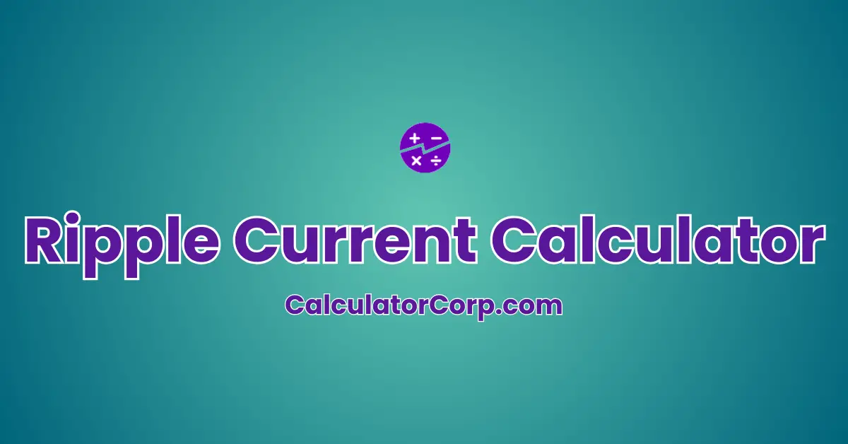 Ripple Current Calculator