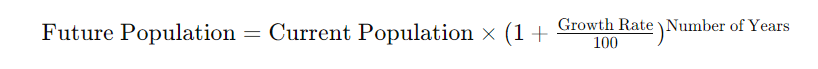 Population Growth Calculator Formula