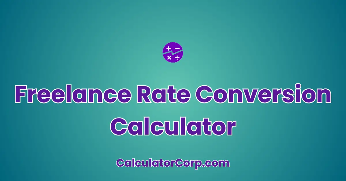 Freelance Rate Conversion Calculator