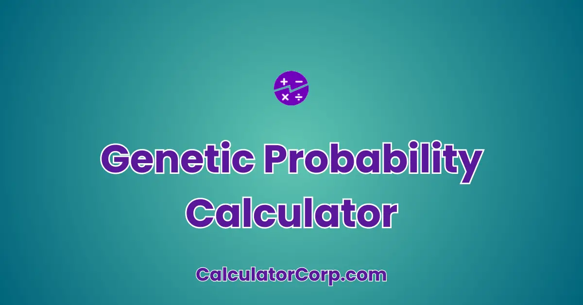 Genetic Probability Calculator