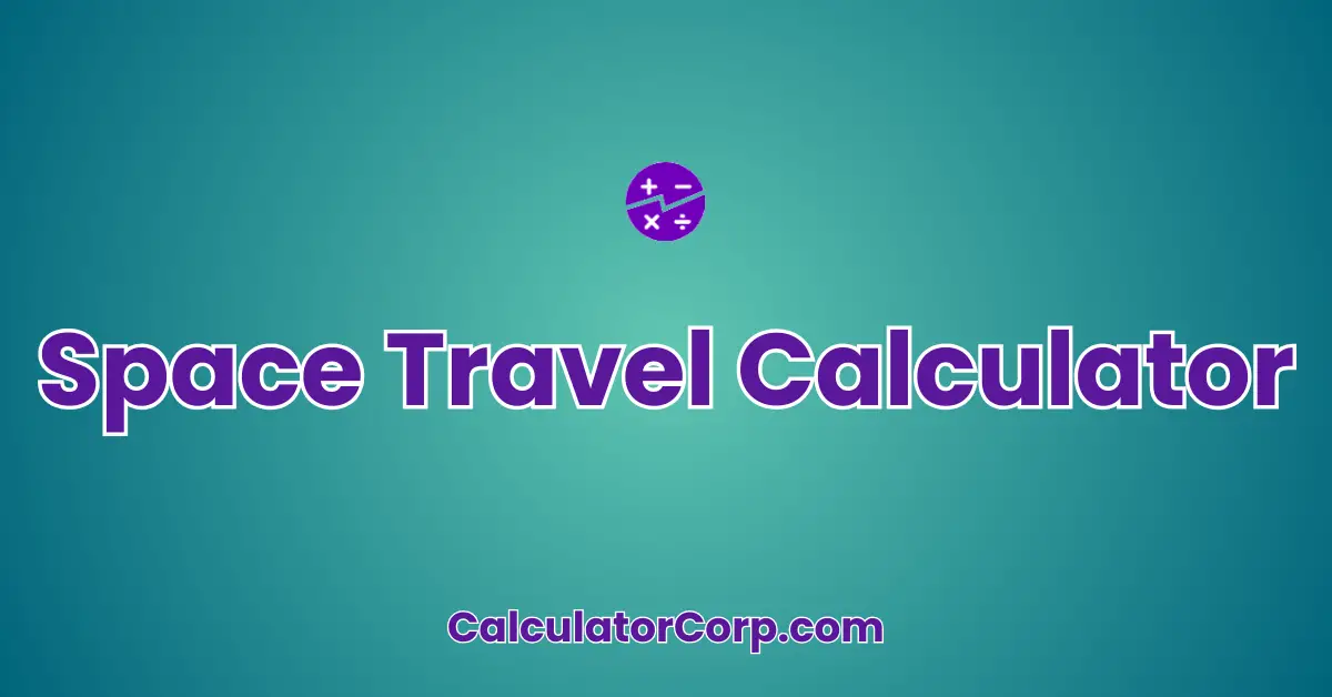 Space Travel Calculator