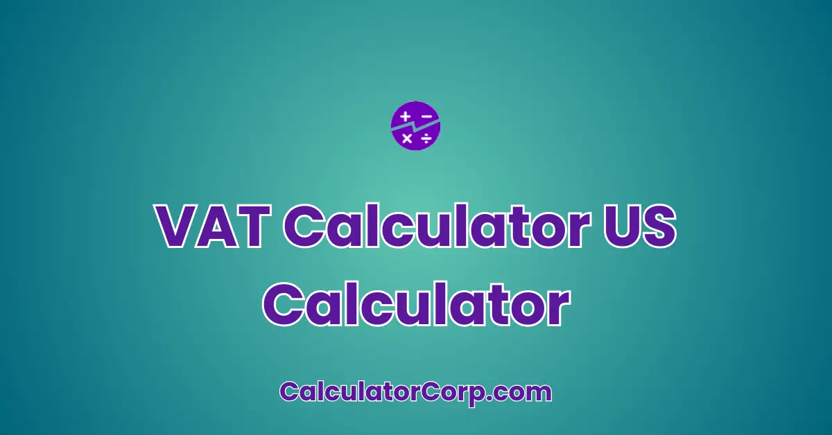 VAT Calculator US Calculator