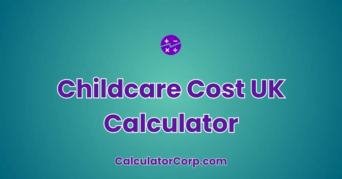 Childcare Cost UK Calculator