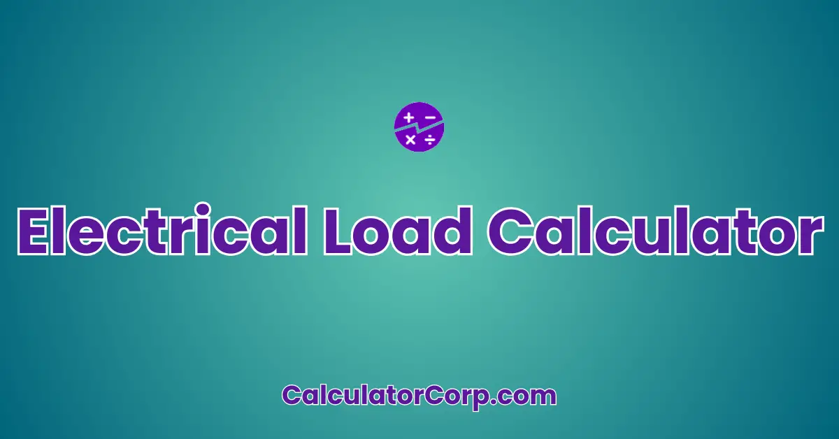 Electrical Load Calculator