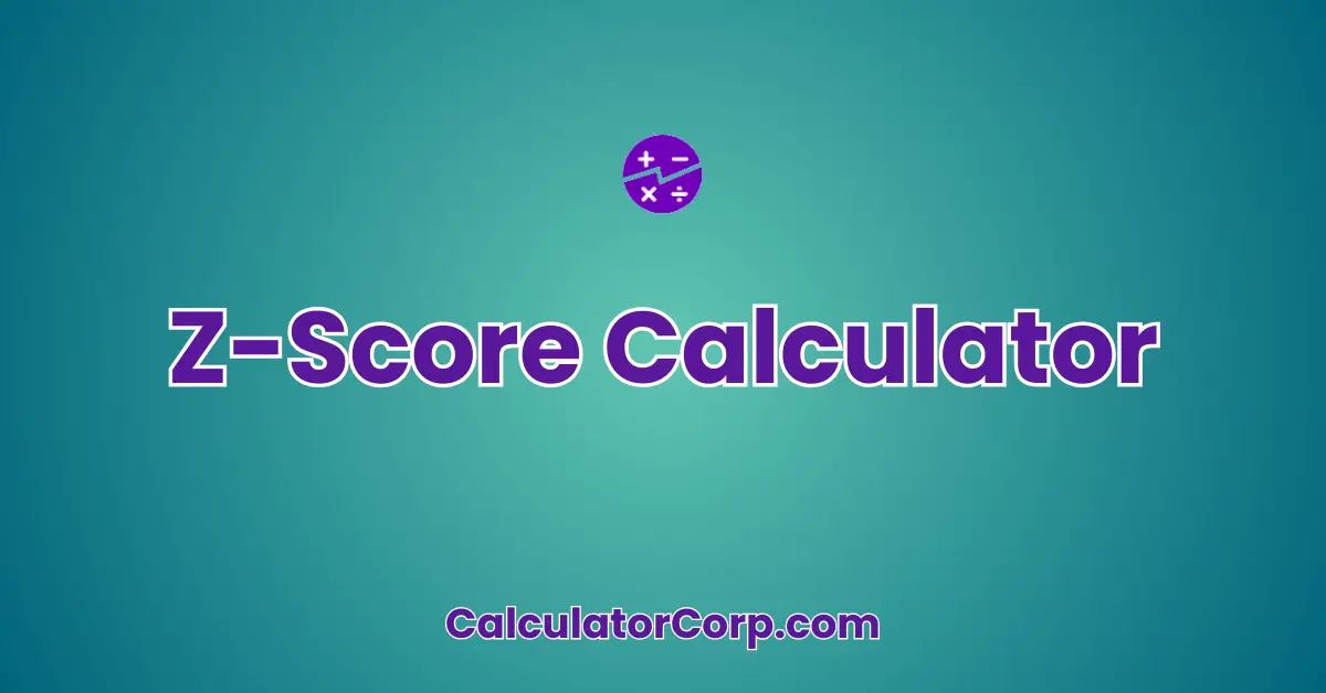 Z-Score Calculator