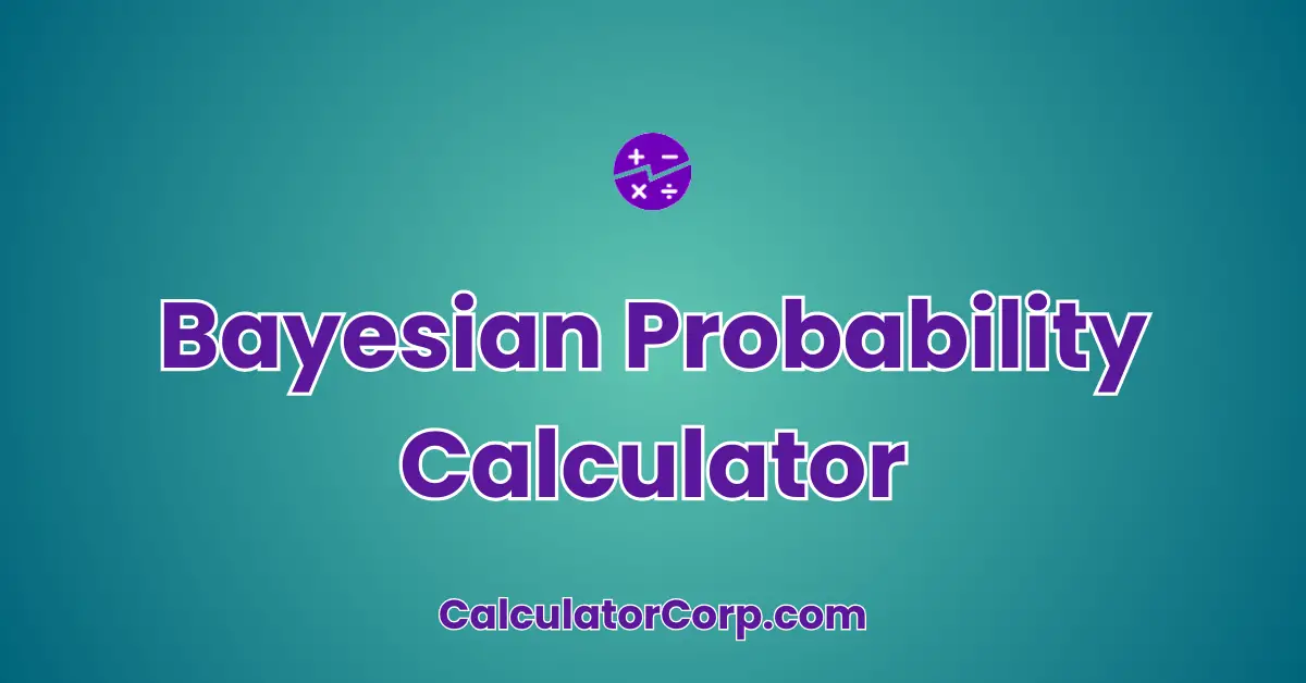 Bayesian Probability Calculator