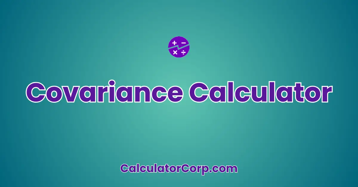 Covariance Calculator