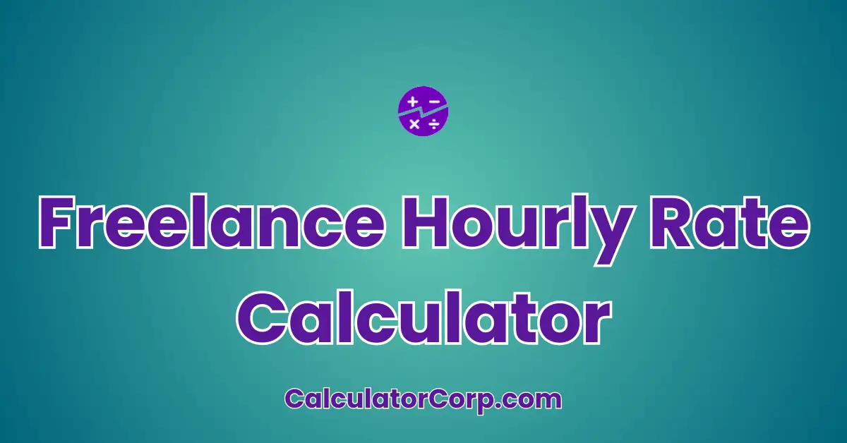 Freelance Hourly Rate Calculator