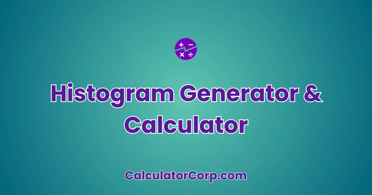 Histogram Generator Calculator