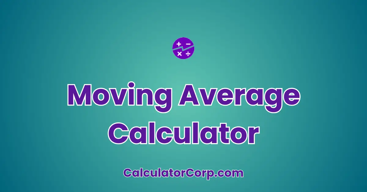 Moving Average Calculator