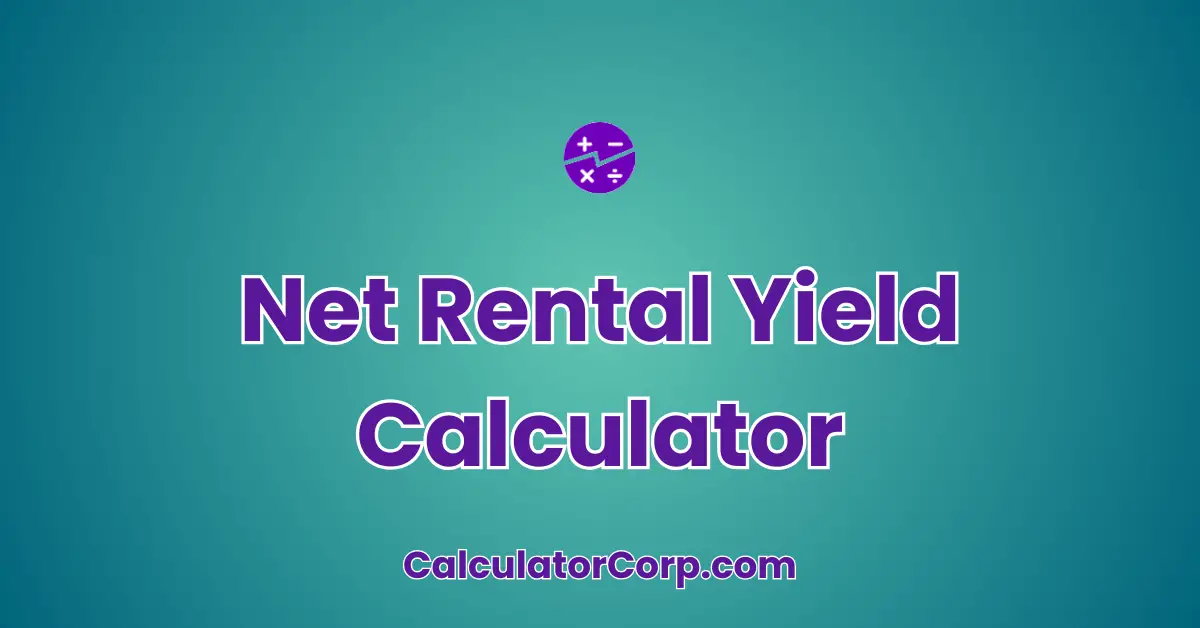 Net Rental Yield Calculator