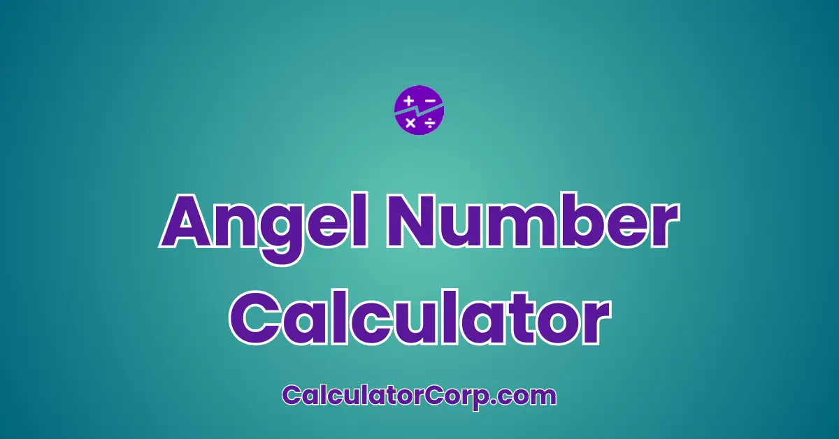 Angel Number Calculator