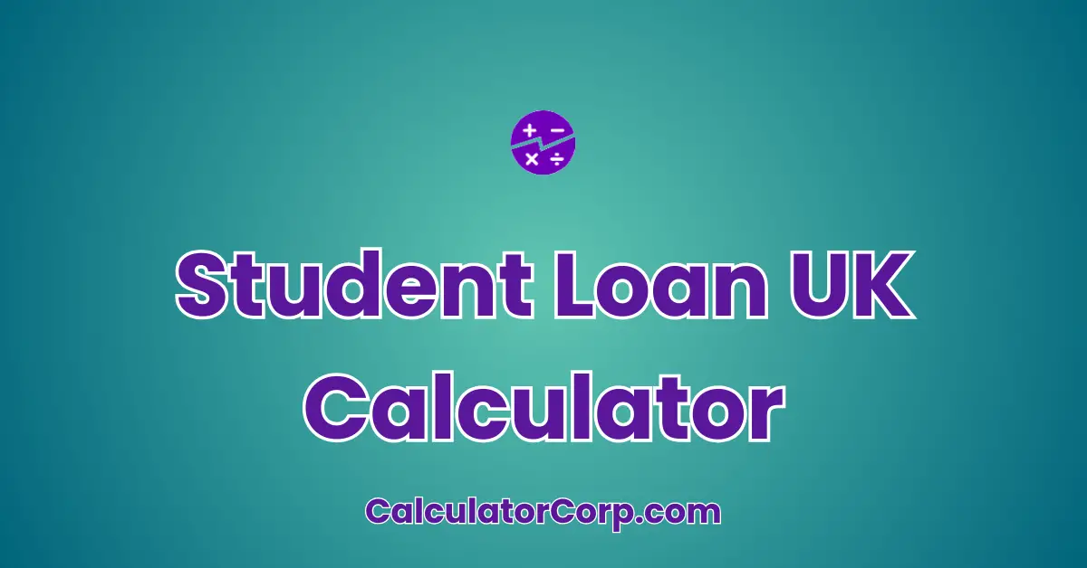 Student Loan UK Calculator