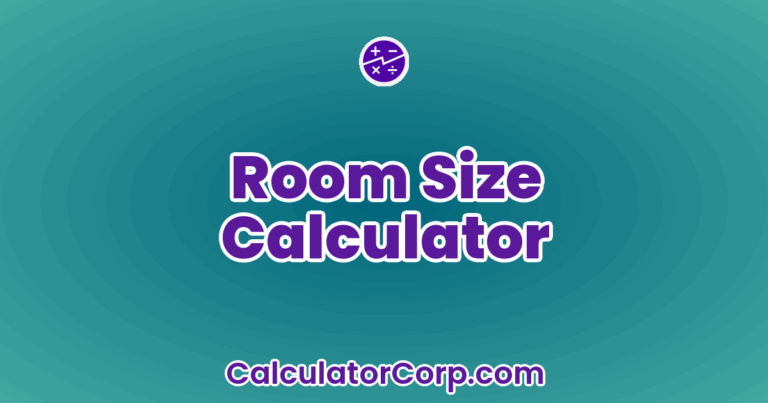 Room Size Calculator