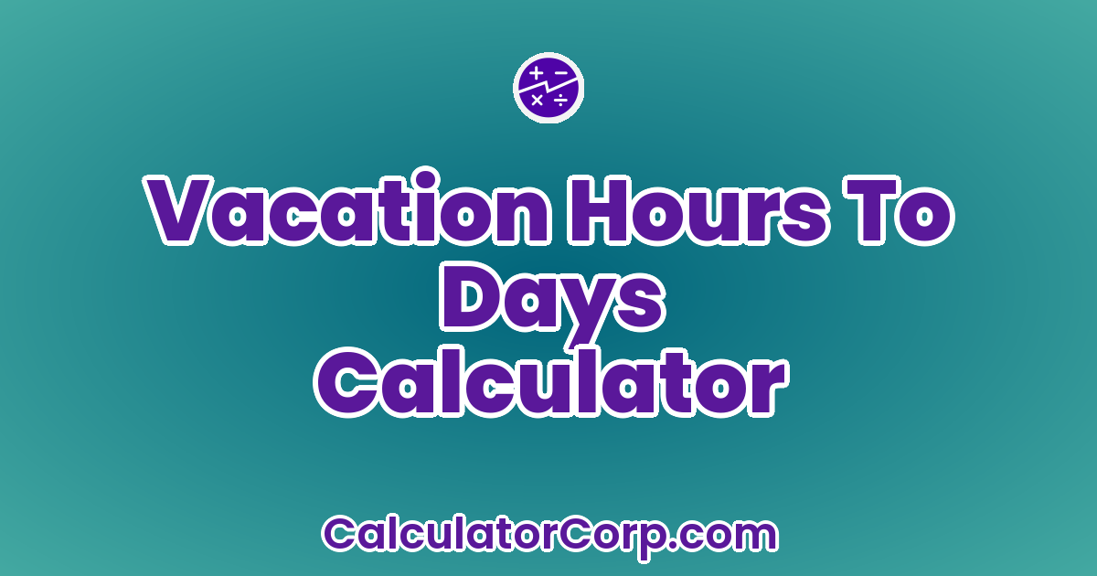 vacation-hours-to-days-calculator