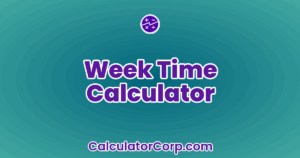 Week Time Calculator