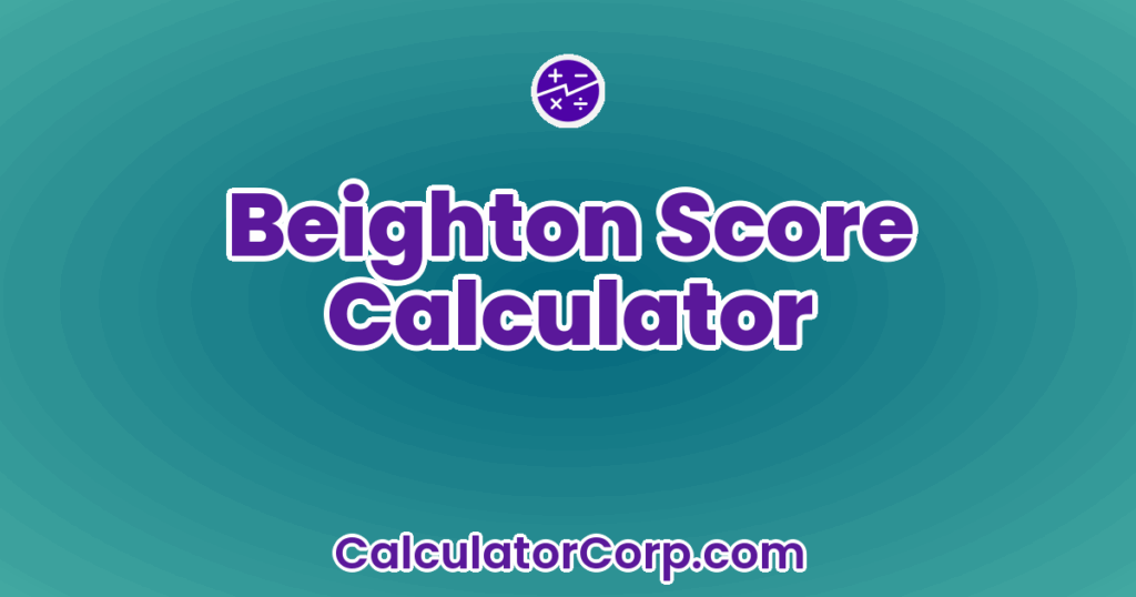Beighton Score Calculator