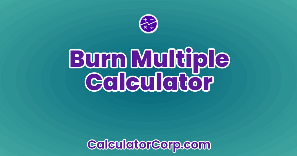Burn Multiple Calculator