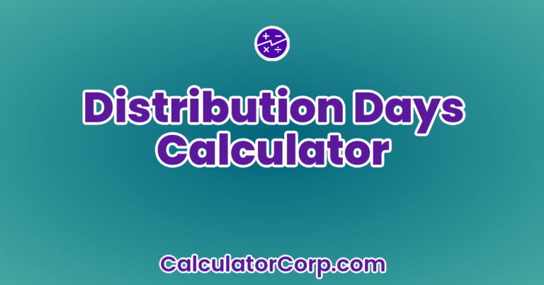 distribution-days-calculator