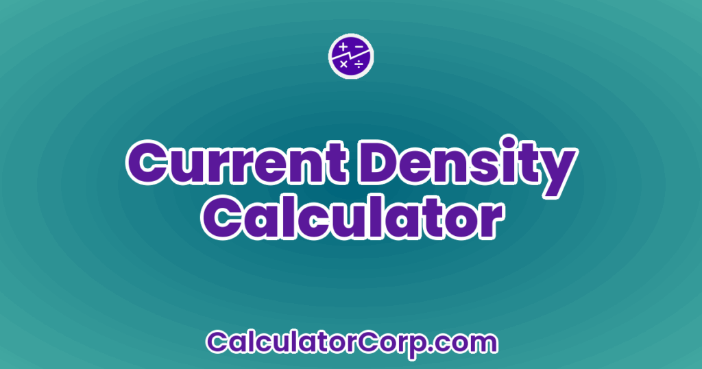 Current Density Calculator