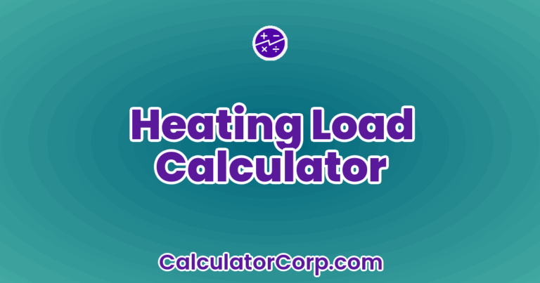 Heating Load Calculator