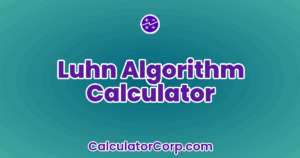 Luhn Algorithm Calculator