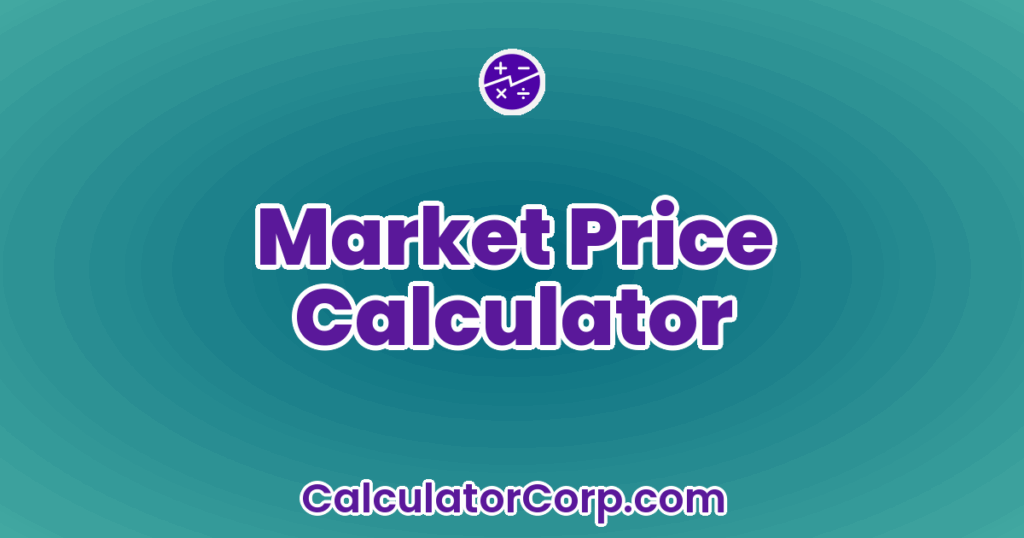 Apa Format Real Example Market Price Calculator