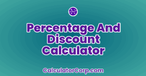 Discount Percent Math Percentage And Discount Calculator