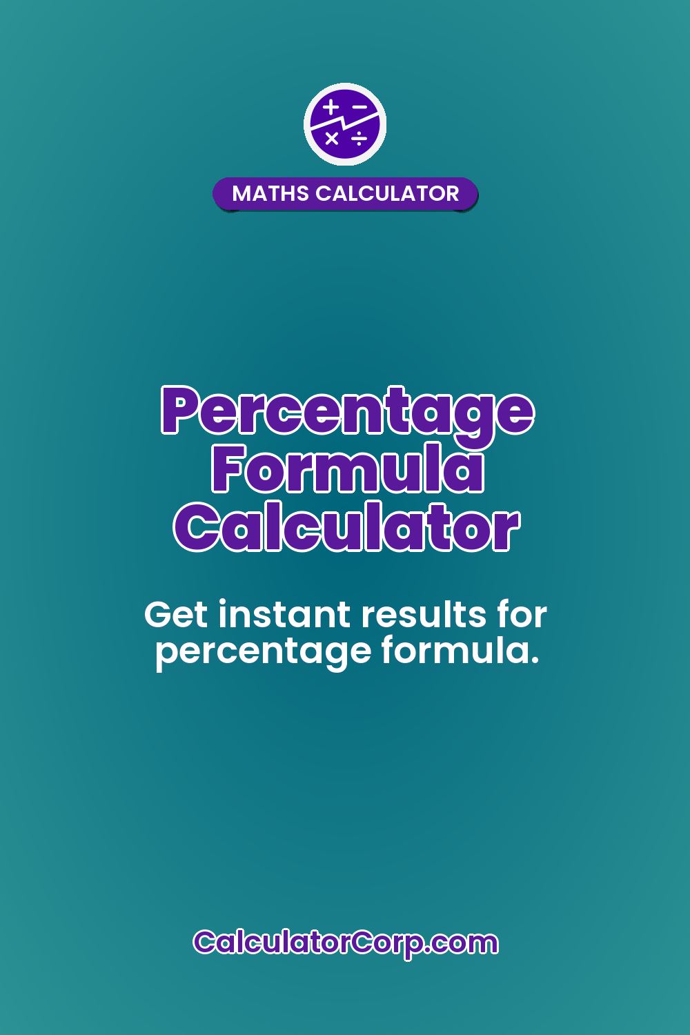 Percentage Formula Calculator