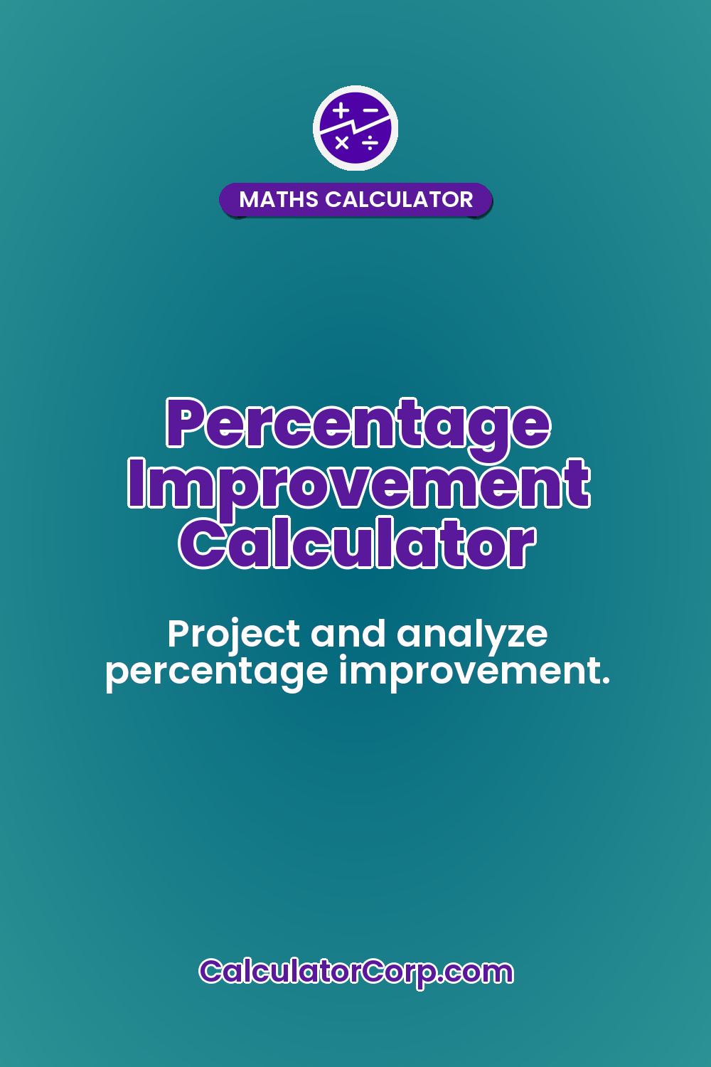 Percentage Improvement Calculator