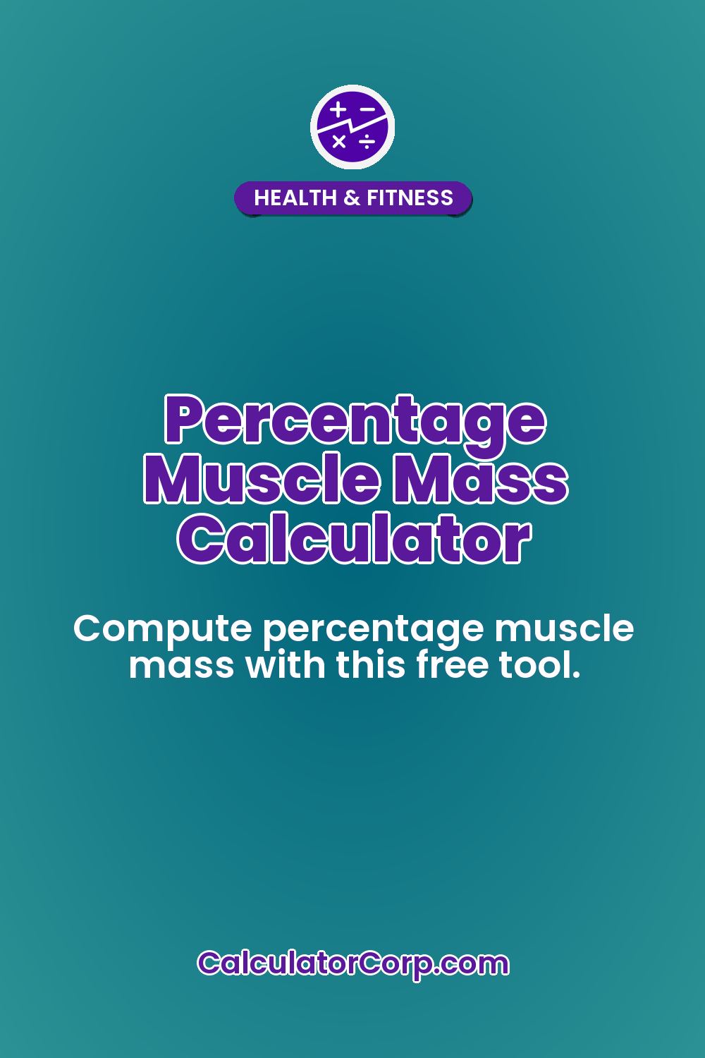 Percentage Muscle Mass Calculator