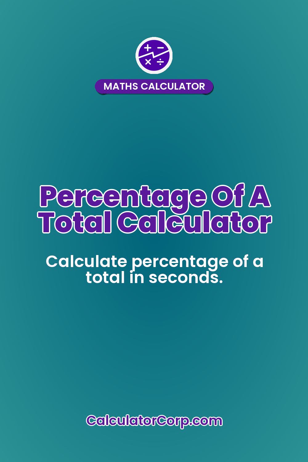 Percentage Of A Total Calculator