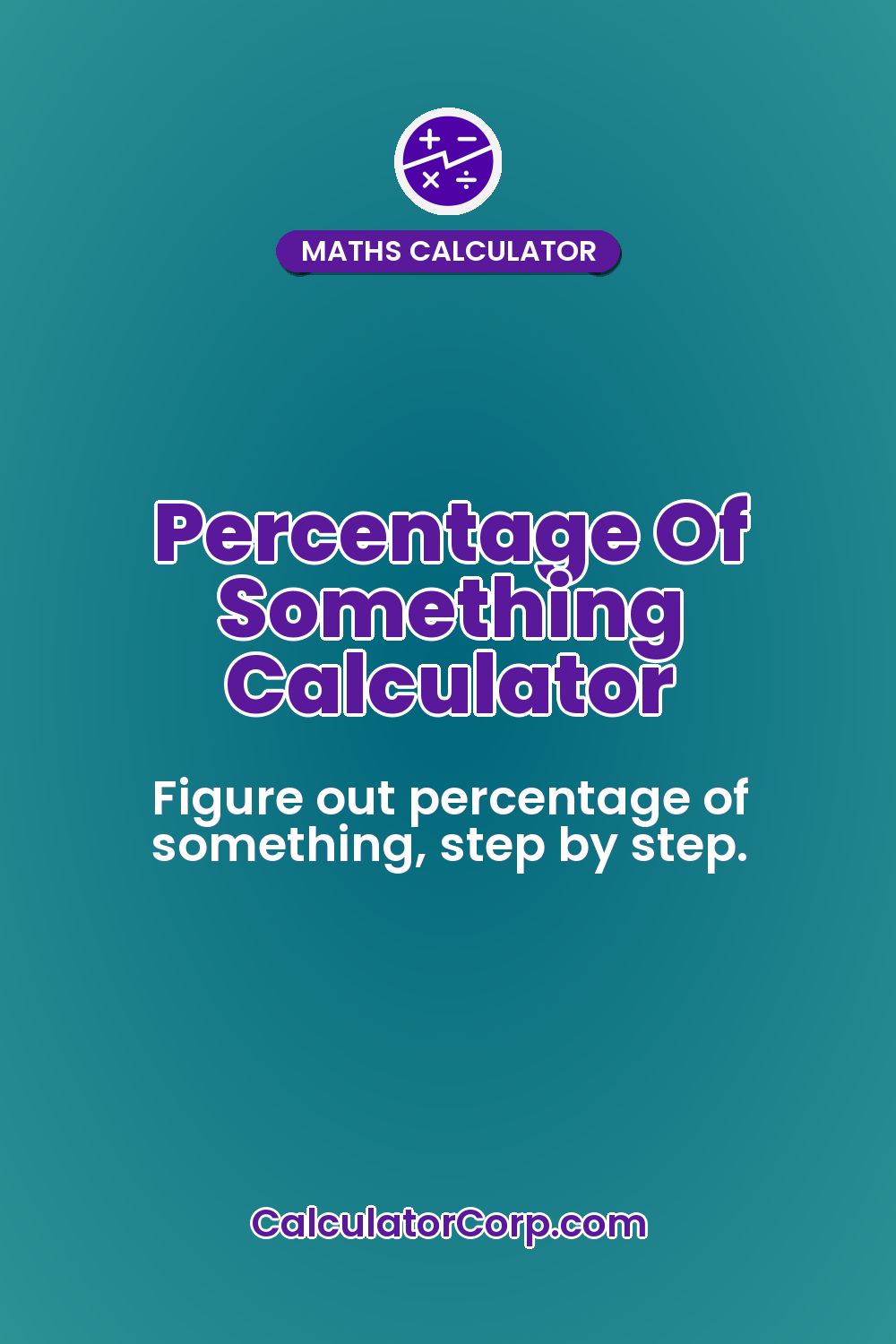 Percentage Of Something Calculator