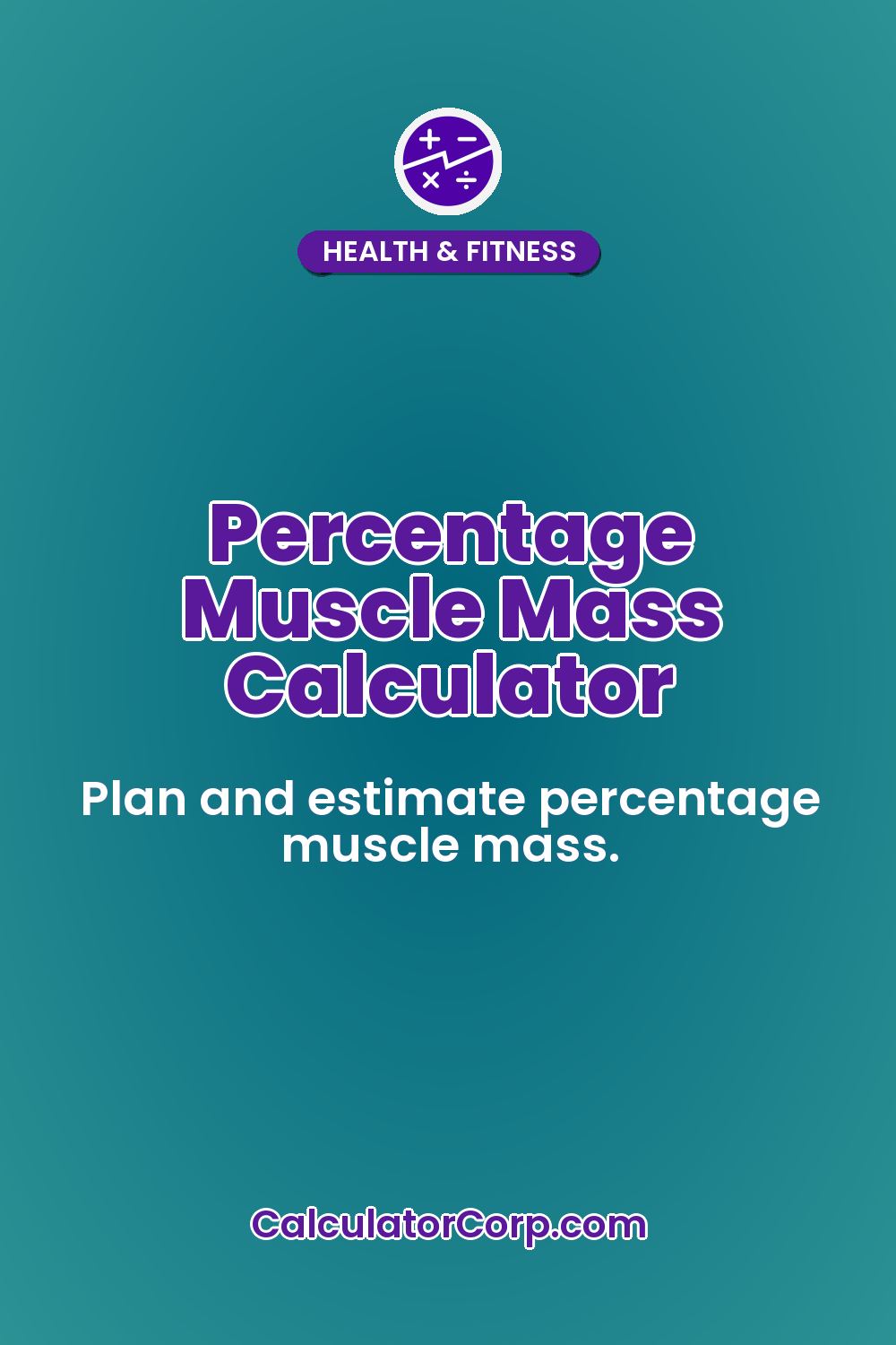 Percentage Muscle Mass Calculator