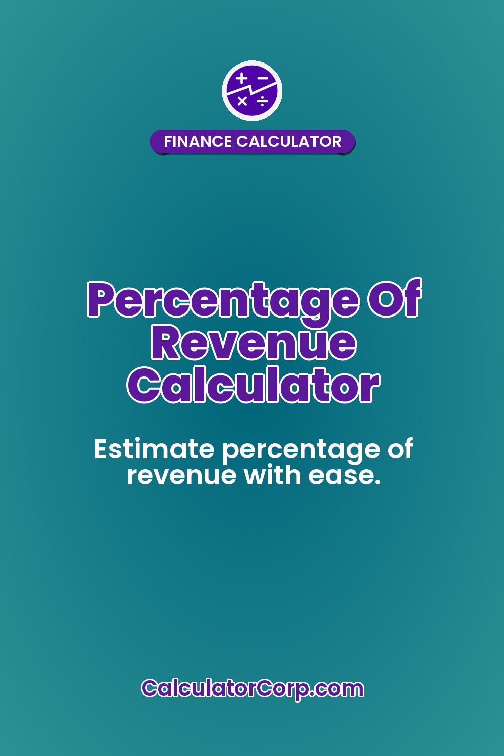 Percentage Of Revenue Calculator