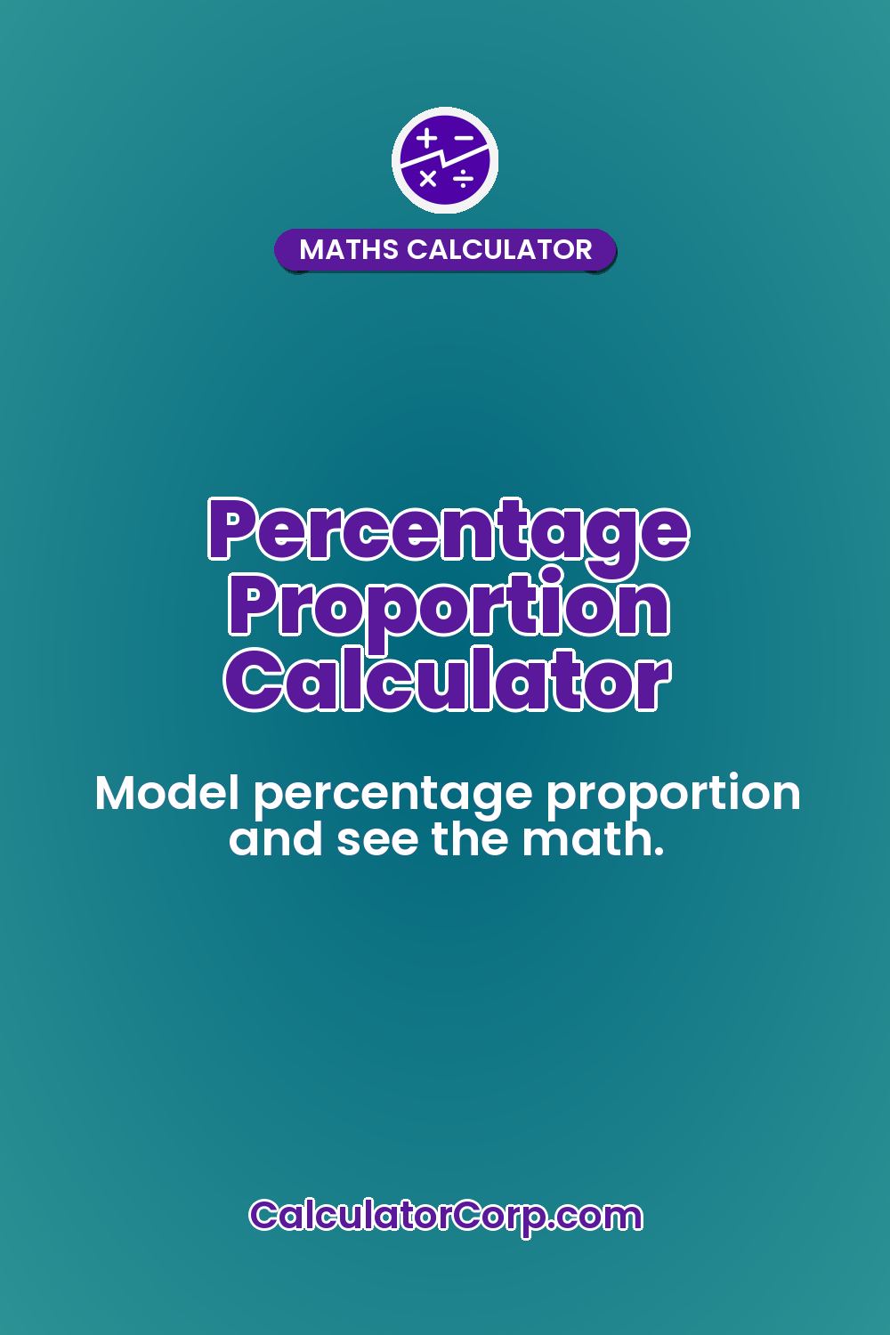 Percentage Proportion Calculator