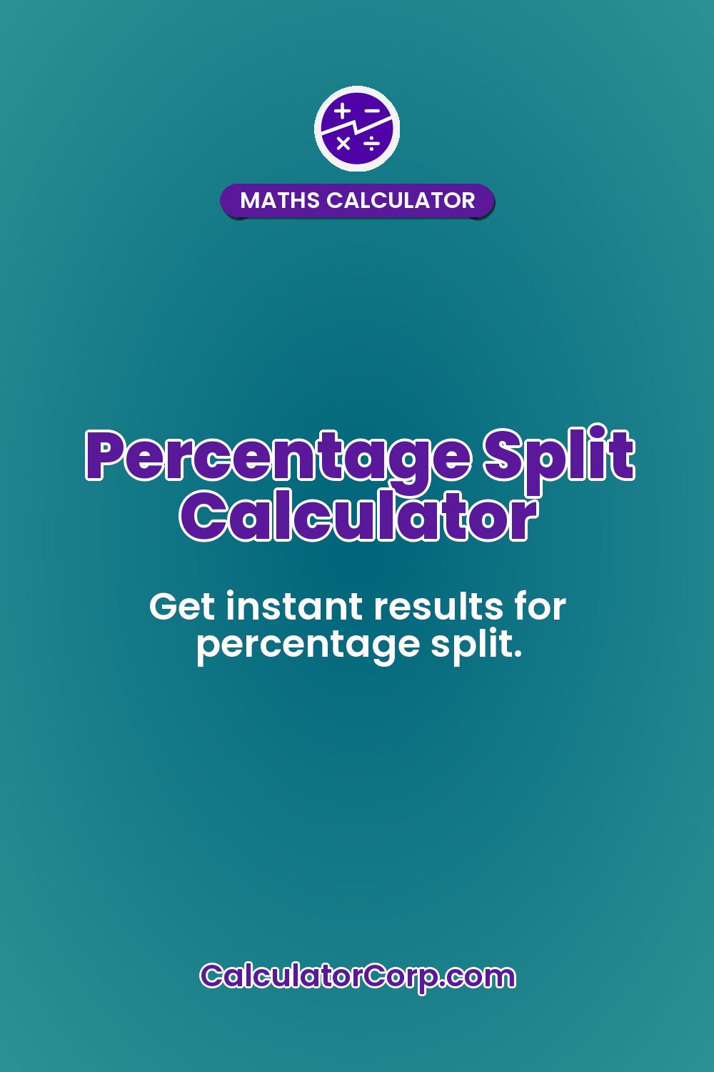 Percentage Split Calculator