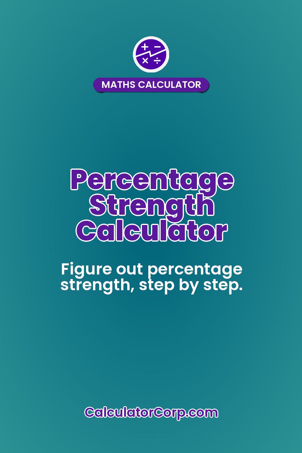 Percentage Strength Calculator