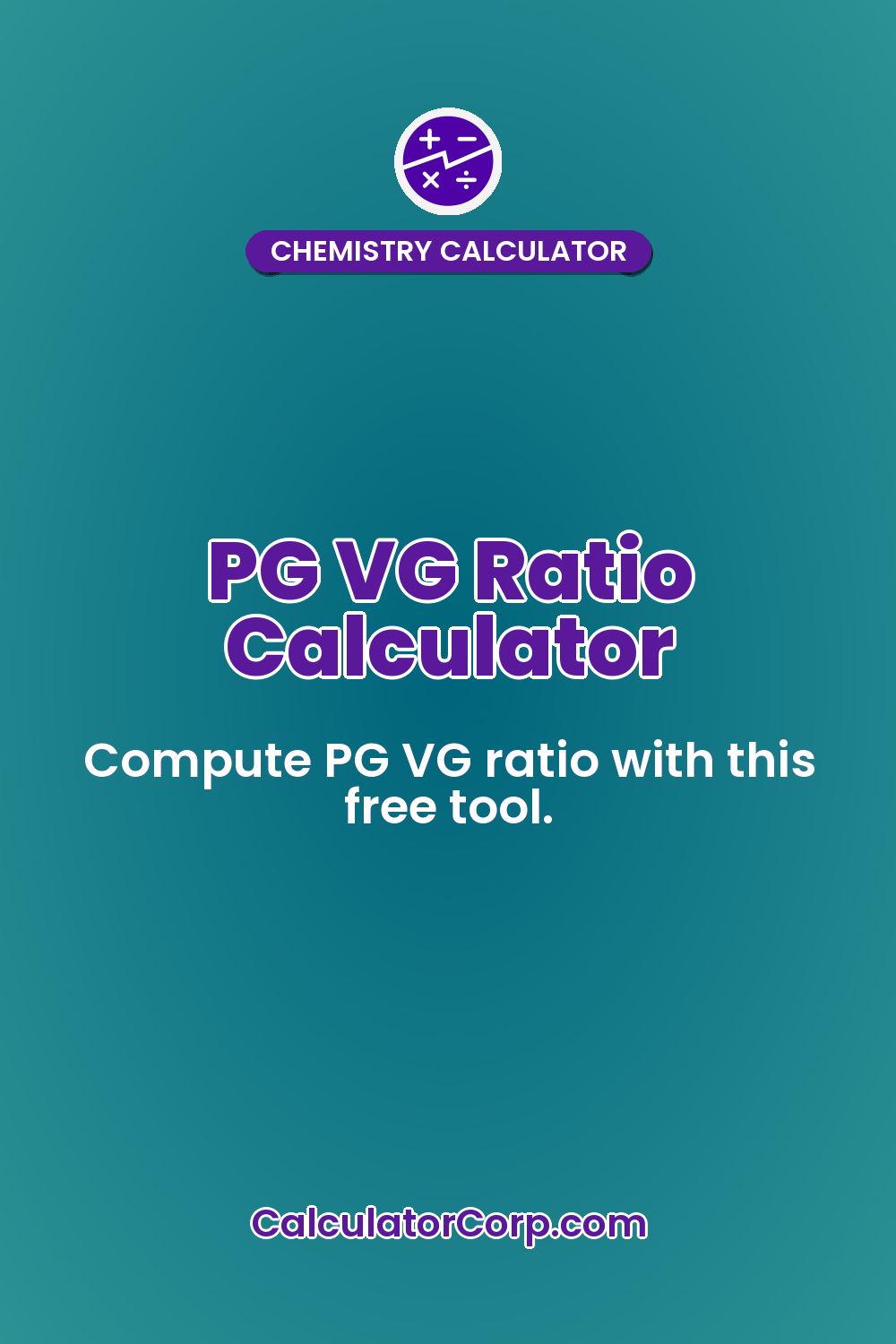 PG VG Ratio Calculator