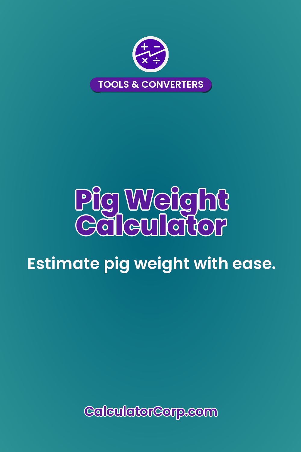 Pig Weight Calculator