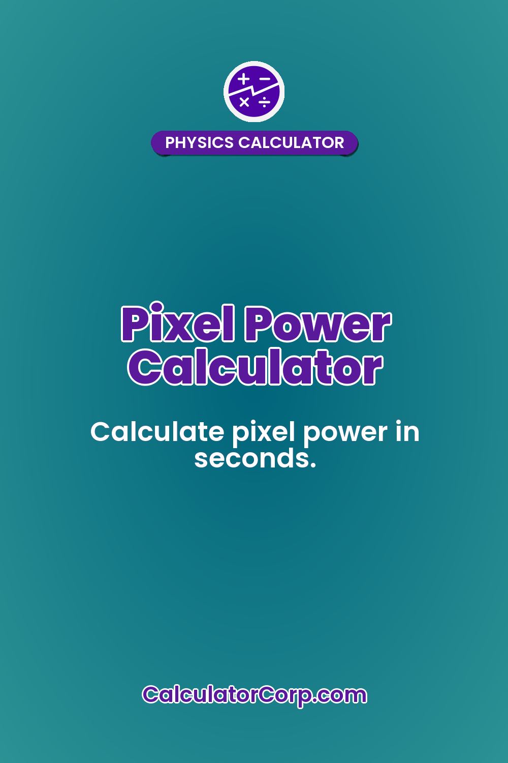 Pixel Power Calculator