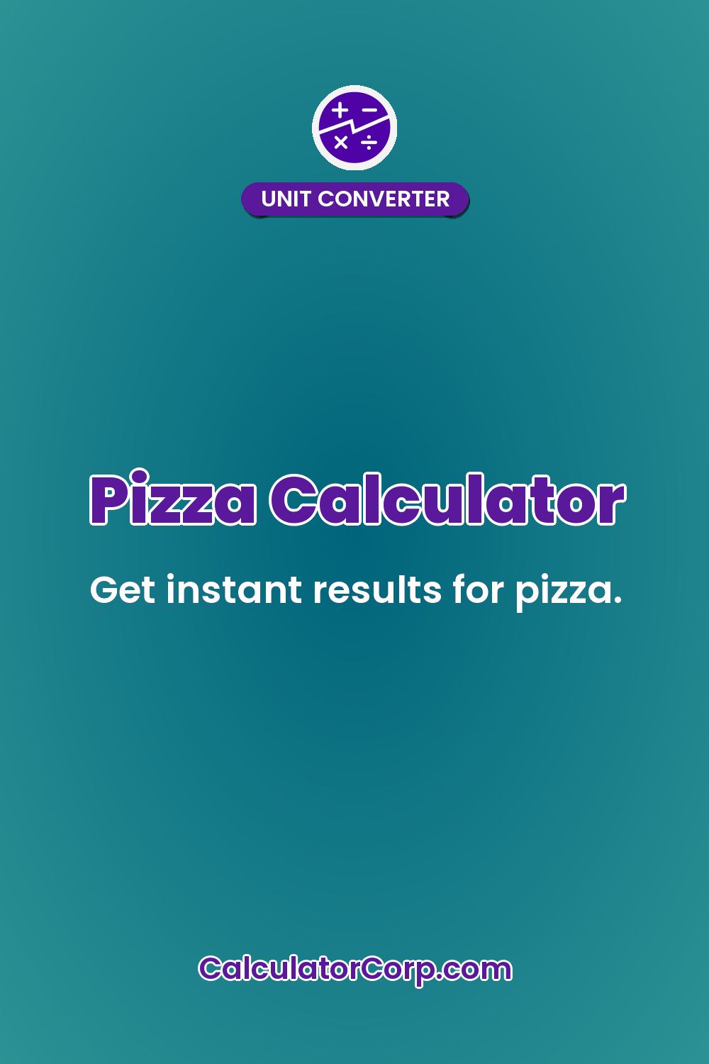 Pizza Calculator