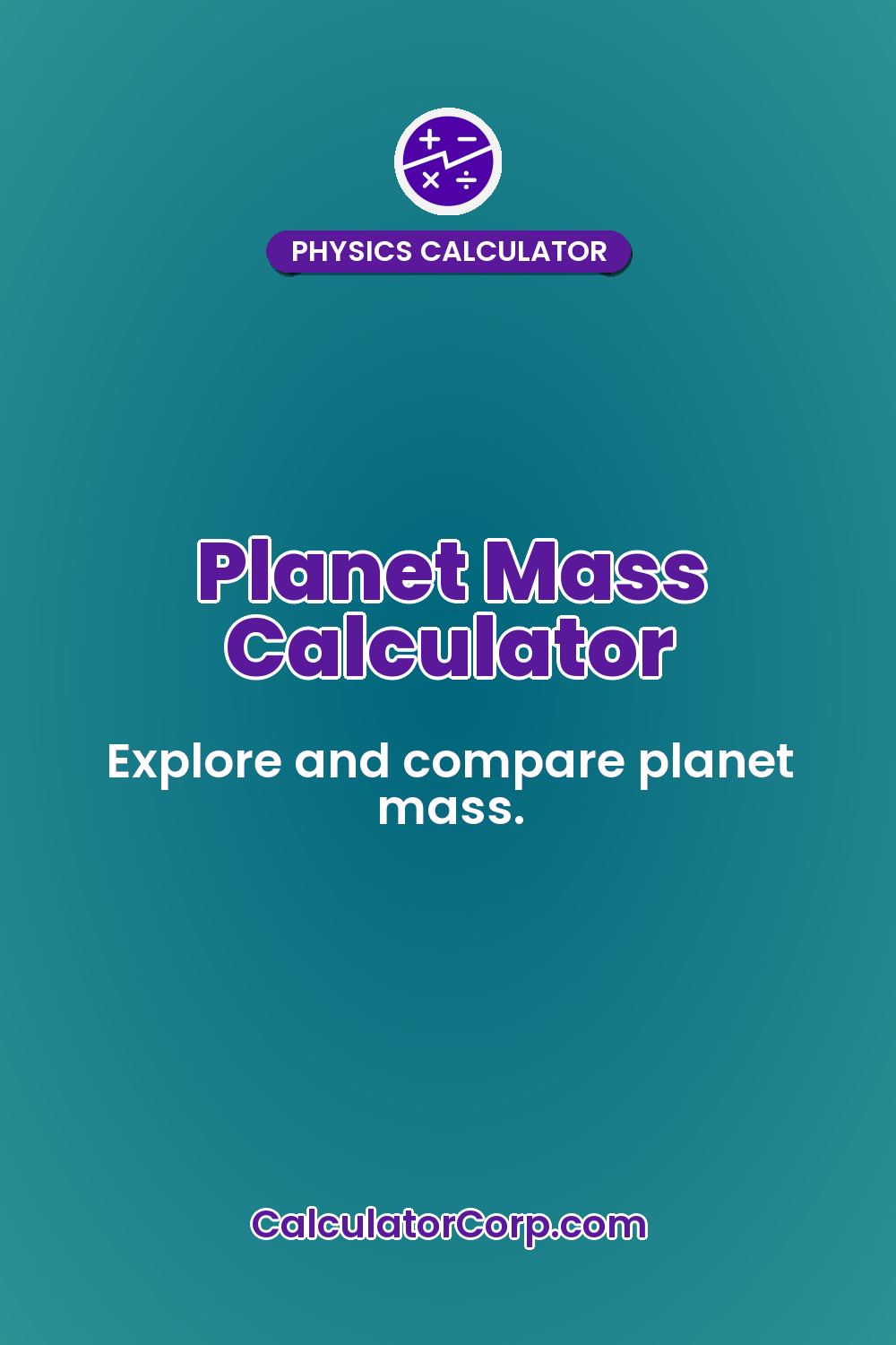 Planet Mass Calculator