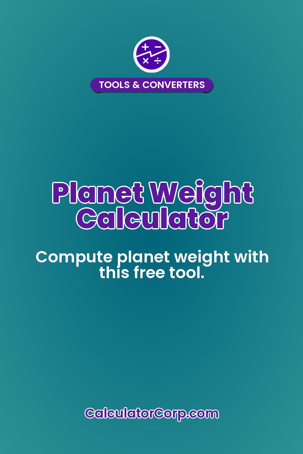 Planet Weight Calculator