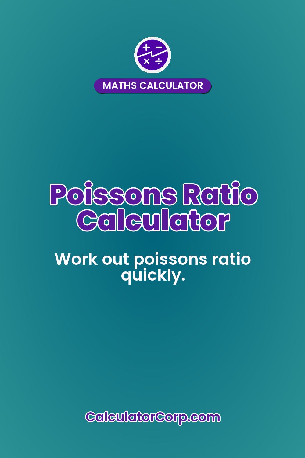 Poissons Ratio Calculator